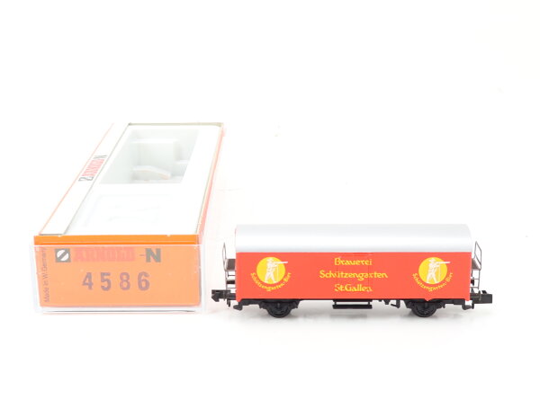Arnold N 4586 Güterwagen Bierwagen Kühlwagen Brauerei Schützengarten St. Gallen