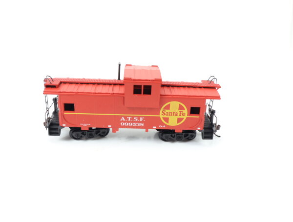 Athearn H0 5367 US Güterwagen Caboose Wide V. "Santa Fe" 999538 ATSF 3-7-89
