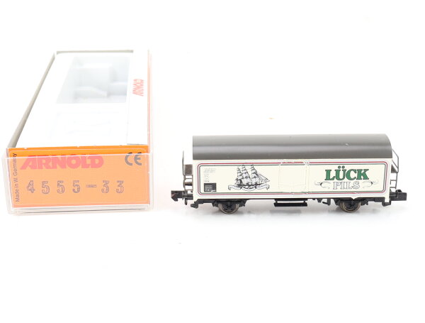 Arnold N 4555-33 Güterwagen Kühlwagen Bierwagen "Lück Pils"