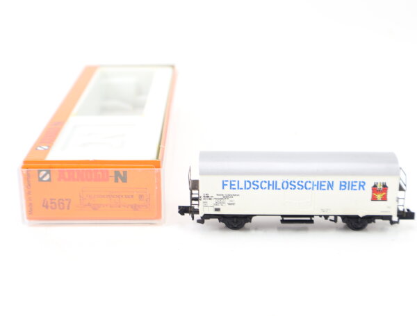 Arnold N 4567 Güterwagen Bierwagen "Feldschlösschen Bier" 0 180-7 SBB