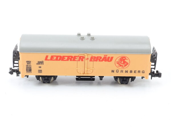 Lima N 320468 gedeckter Güterwagen Kühlwagen "Lederer-Bräu" DB
