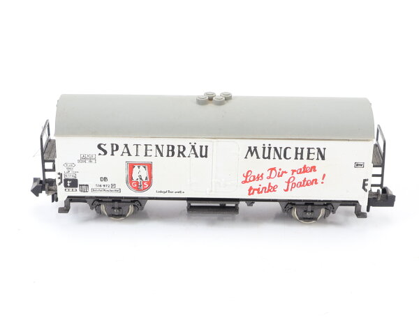Rivarossi N 9310 Güterwagen Bierwagen "Spatenbräu München" 516 972 DB 1:160