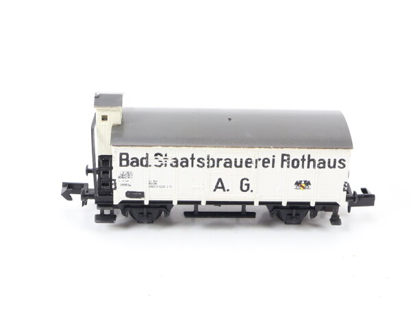 Arnold N 4272 Güterwagen Bierwagen mit Brhs. "Bad. Staatsbrauerei Rothaus A.G."
