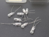 Fleischmann N 9530 8x Glühlampe Ersatzlampe Fadenlampe Birne 14V 35 mA