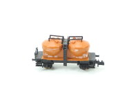 Piko Spur N 5/4420 Güterwagen Zementsilowagen orange 902 2032-2 DR