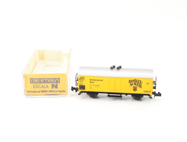 Ibertren N 386 Güterwagen Kühlwagen Bierwagen "Dinkel-Acker" DB