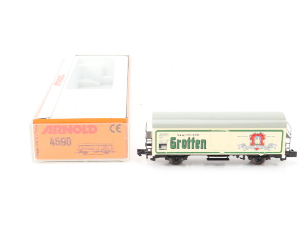 Arnold N 4590 Güterwagen Bierwagen "Saalfelder Grotten" 21 RIV DR