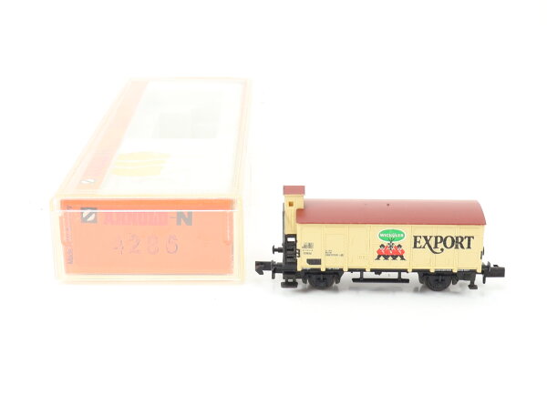Arnold N 4286 Güterwagen Bierwagen "Wicküler Export" DB