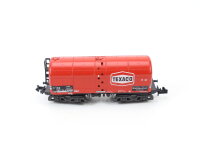 Minitrix Spur N 3592 Güterwagen Schweröl-Kesselwagen "TEXACO" 007 1 109-1 DB