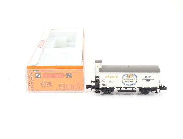 Arnold N 4278 Güterwagen Bierwagen mit Brhs. "Arnold Pilsner" 530-2 DB