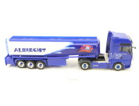 Herpa H0 Modellauto LKW MAN V6 Tanklastzug "Albrecht" 1:87
