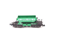 Minitrix Spur N 3569 Güterwagen Selbstentladewagen "Rhein-Kies" 064 1 027-6 DB