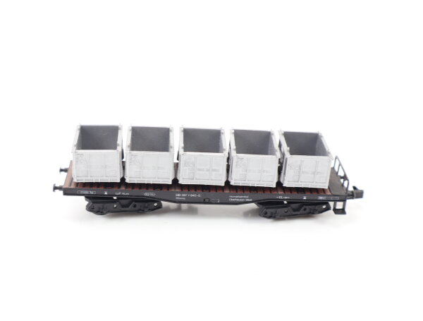 Arnold Spur N 4955 Güterwagen Behältertragwagen "Haus zu Haus" 397 1 945-5 DB