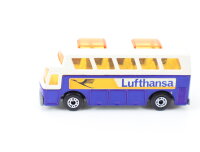 Matchbox Superfast No. 65 Modellauto Bus Shuttle Bus "Lufthansa 1977" / OVP