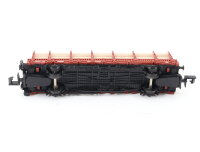 Arnold Spur N 4478 Güterwagen Rungenwagen mit Bremserbühne Holz-Ladung 430052 DB