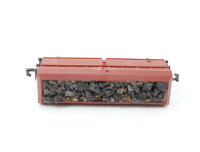 Minitrix Spur N 3286 Güterwagen Selbstentladewagen mit ERZ-Ladung DB