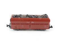 Minitrix Spur N 3286 Güterwagen Selbstentladewagen mit ERZ-Ladung DB