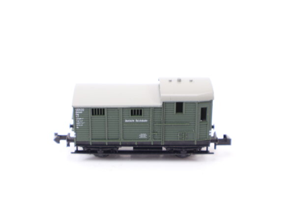 Minitrix Spur N Güterwagen Güterzugbegleitwagen Packwagen 120520 DB