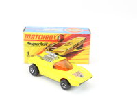 Matchbox Superfast No. 1 Modellauto PKW Mod Rod gelb...