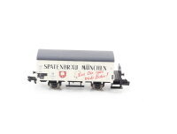 Fleischmann Spur N 8347 K Güterwagen Bierwagen "Spatenbräu München" DB / NEM OVP