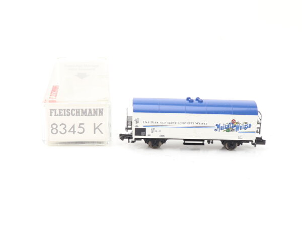 Fleischmann Spur N 8345 K Güterwagen Bierwagen "Maisels Weisse" DB / NEM OVP