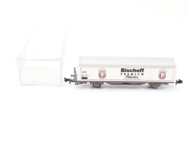Roco/Baur Spur N Güterwagen Bierwagen "Bischoff Premium Pilsener" 806 2 274-8 DB