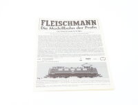 E1641 Fleischmann H0 Betriebsanleitung für...