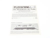 E1641 Fleischmann H0 Betriebsanleitung für...