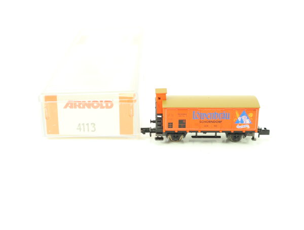 Arnold Spur N 4113 Güterwagen Bierwagen "Löwenbräu Schorndorf“" 600 194 OVP