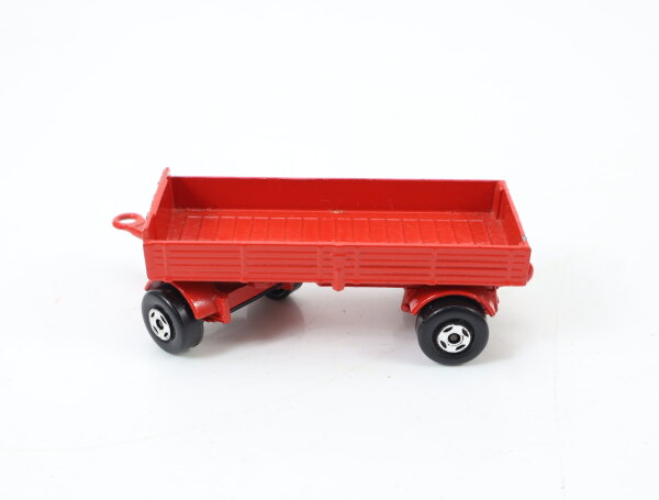 Matchbox Lesney Superfast Modellfahrzeug Mercedes Trailer rot / Guss