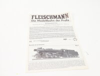 E1641 Fleischmann H0 Betriebsanleitung für Dampflok...
