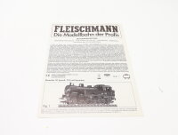 E1641 Fleischmann H0 Betriebsanleitung für Dampflok...