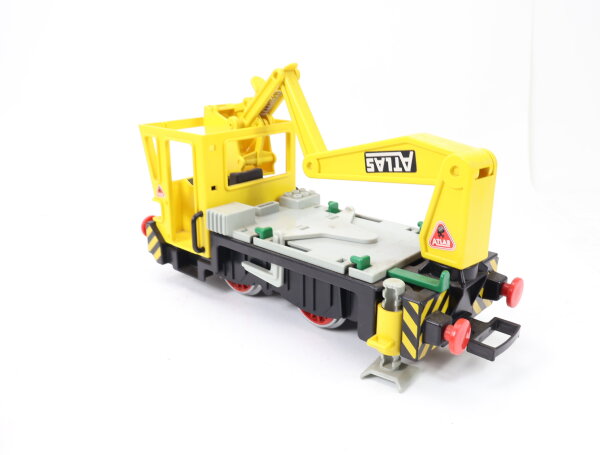Playmobil Spur G aus 4053 Diesellok Arbeitslok Bauzuglok "Atlas"