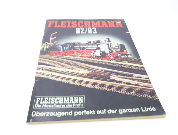 E1641 Fleischmann Heft Katalog Prospekt 1982/83