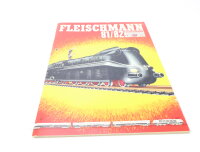 E1641 Fleischmann Heft Katalog Prospekt 1981/82