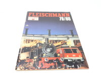 E1641 Fleischmann Heft Katalog Prospekt 1979/80