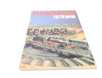 E1641 Fleischmann Heft Katalog Prospekt 1978/79