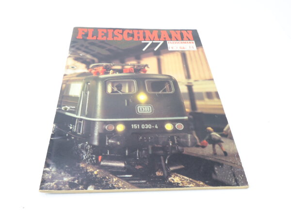 E1641 Fleischmann Heft Katalog Prospekt 1977