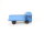 Matchbox Series No. 60 Modellauto LKW Leyland Site Hut Truck blau / Guss