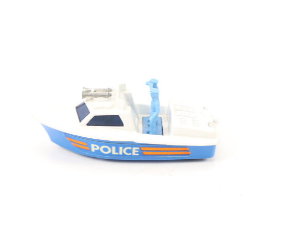 Matchbox Lesney Superfast No 52 Modellfahrzeug Boot Police Launcher 1976 / Guss