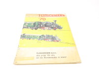 E1641 Fleischmann Heft Katalog Prospekt "Die...