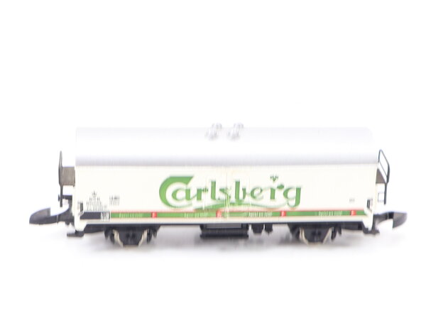 Märklin Z 8608 Güterwagen Kühlwagen Bierwagen "Carlsberg" 99 318 DSB Danmark