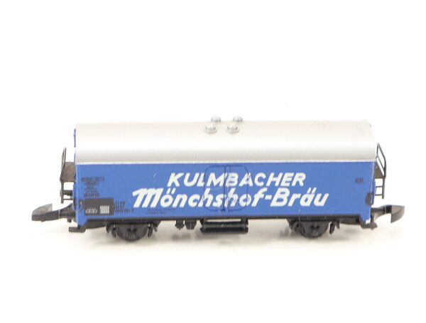 Märklin Spur Z 8603 Güterwagen Bierwagen "Kulmbacher Mönchshof-Bräu" DB