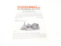 E1641 Fleischmann H0 Betriebsanleitung für Dampflok...