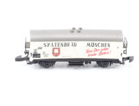 Märklin Spur Z 8602 Güterwagen Bierwagen "Spatenbräu München" 0820 763-9 DB