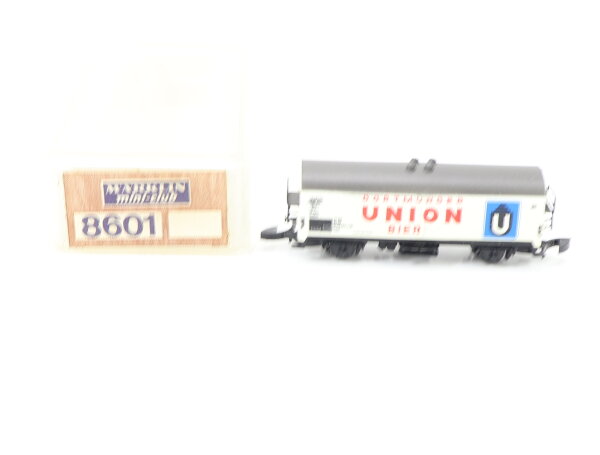 Märklin Spur Z 8601 Güterwagen Bierwagen "Dortmunder Union Bier" 073 0 652-9 DB