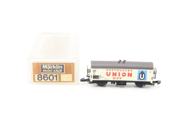 Märklin Spur Z 8601 Güterwagen Bierwagen "Dortmunder Union Bier" 073 0 652-9 DB