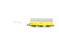 Märklin Spur Z 8606 gedeckter Güterwagen Bananenwagen 0421-4 DB / OVP