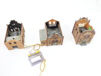 Faller Spur N 222185 Gebäude Maschinenfabrik mit Schweißlicht + Motor 5931 629