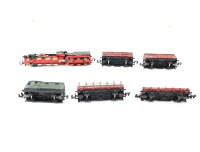Minitrix N 11081 Güterzugset 6-tlg. mit Dampflok BR 54 1518 DR / OVP